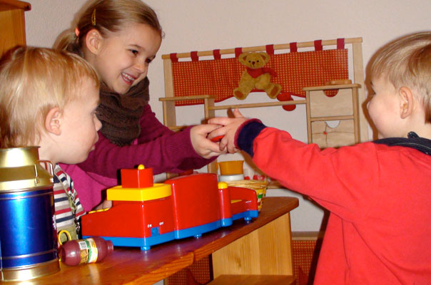 Kindertagespflege in Braunschweig: Heute Kaufmannsladen, demnächst Wochenmarkt in Querum