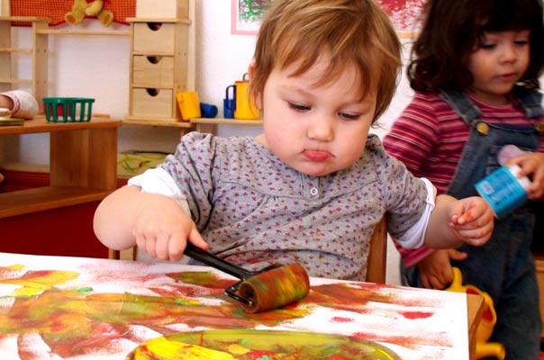 Kindertagespflege Tagesmutter Braunschweig: Osterbastelei bei TiQ! in Querum