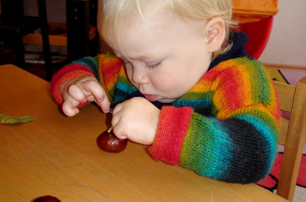 Kastanienmännchen für Braunschweig ? TiQ! Tagespflege in Querum Nicole Appel und Antje Storek, Kindertagespflege Tagesmutter Großtagespflege Braunschweig Querum