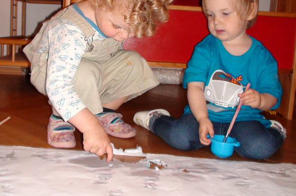 Ein Wasser-Werk von und mit Tageskindern in Braunschweig! TiQ! Tagespflege in Braunschweig Querum, Nicole Appel und Antje Storek – Kindertagespflege, Tagesmutter und Großtagespflege für Braunschweig Querum, Gliesmarode, Riddagshausen, Östliches Ringgebiet, Volkmarode, Bienrode, Waggum, Hondelage, Schuntersiedlung, Kralenriede, Dibbesdorf, Schwarzer Berg, Siegfriedviertel, Nordstadt und Schapen