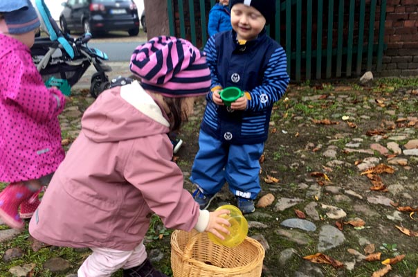 Tageskinder und Tagesmütter sammeln Kastanien! TiQ! Kindertagespflege in Braunschweig Querum, Nicole Appel und Antje Storek – Kindertagespflege, Tagesmutter und Großtagespflege für Braunschweig Querum, Gliesmarode, Riddagshausen, Östliches Ringgebiet, Volkmarode, Bienrode, Waggum, Hondelage, Schuntersiedlung, Kralenriede, Dibbesdorf, Schwarzer Berg, Siegfriedviertel, Nordstadt und Schapen