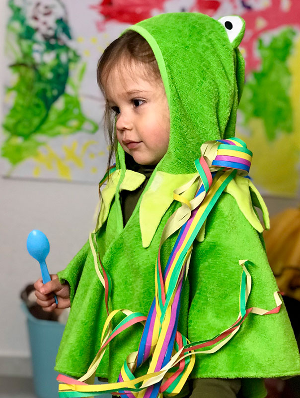 Tageskinder Helau! Die TiG! Tageskinder in Braunschweig feiern mit ihrer Tagesmutter Fasching am Rosenmontag.