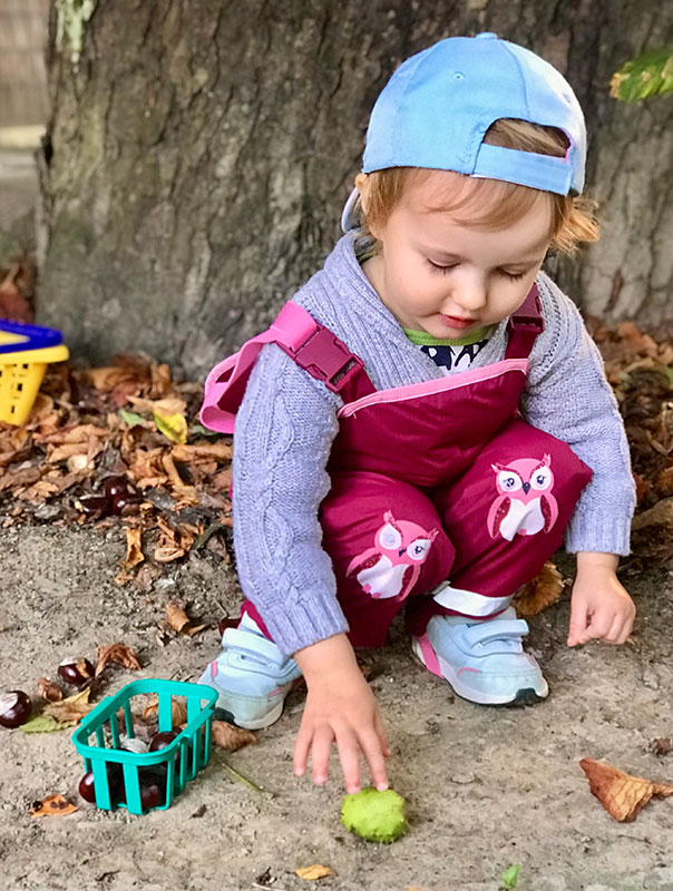 Wir sammeln Ki-Ka-Kastanien! Wir TiG! Tageskinder sammeln heute Kastanien von unserem Kastanienbaum. TiG! Kindertagespflege in Braunschweig Nicole Appel – Kindertagespflege, Krippe und Tagesmutter für Braunschweig Gliesmarode, Querum, Riddagshausen, Östliches Ringgebiet, Volkmarode, Bienrode, Waggum, Hondelage, Schuntersiedlung, Kralenriede, Dibbesdorf, Schwarzer Berg, Siegfriedviertel, Nordstadt und Schapen